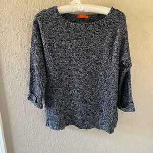 Joe Fresh Marled Navy Sweater